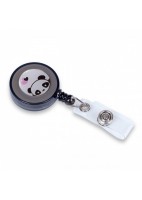 RETRACTIL PLASTICO ENFERMANIA EDITION PANDA - NEGRO