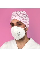 GORRO CASQUETE CON BOTONES CANCER DE MAMA